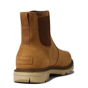 Sorel Men's Carson Chelsea Waterproof Boot - Camel Brown, Oatmeal 7.5